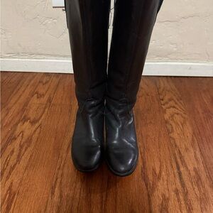 Steve Madden Black Heeled Boots